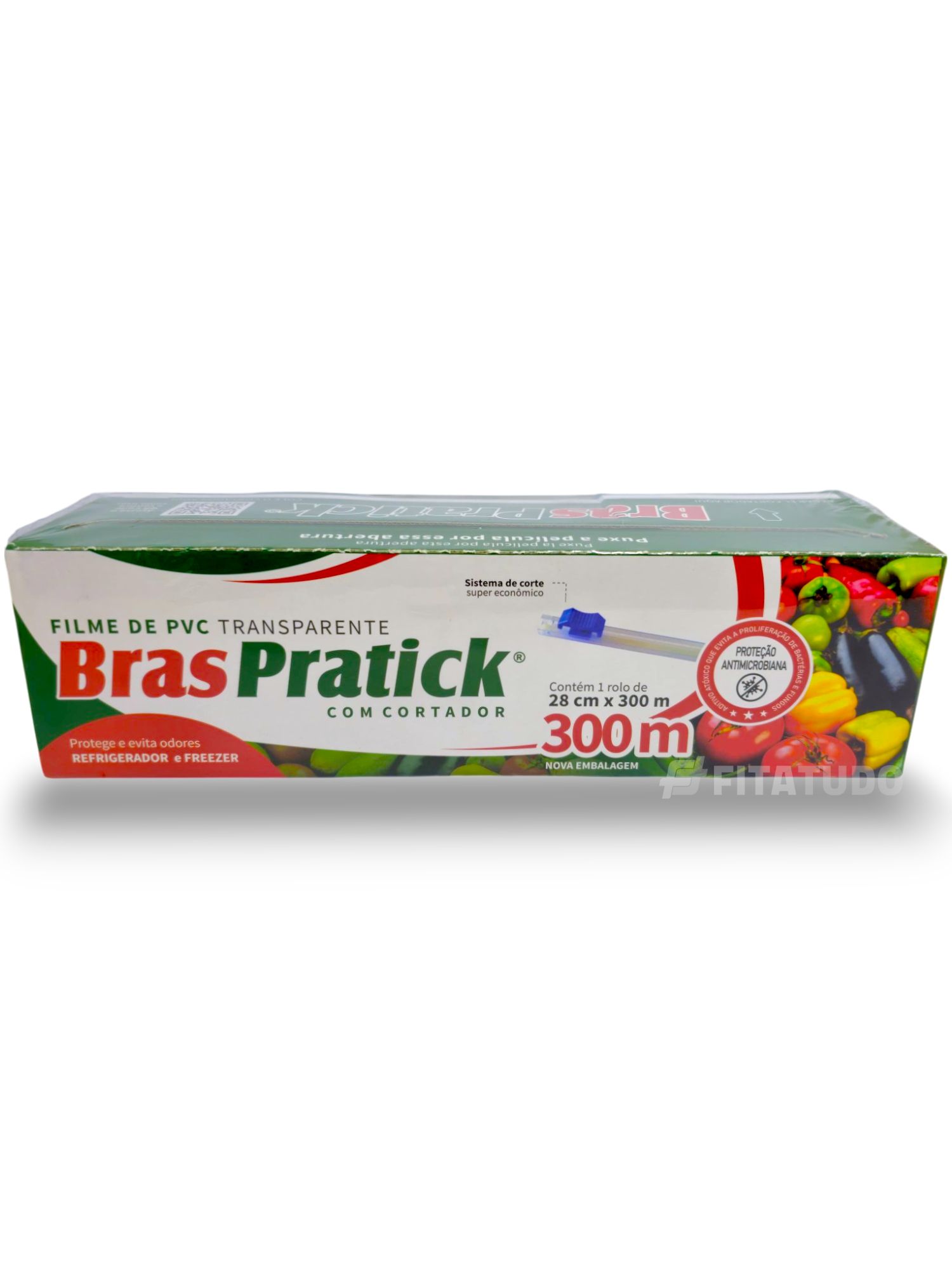 filme-pvc-alimentar-braspratick-c-cortador-28-38-300 Filme PVC Alimentar Braspratick com Cortador - 28cm ou 38cm x 300