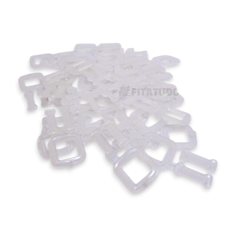 Fivela Plástica para Arqueação - 13mm - Pacote com 1000 Unidades