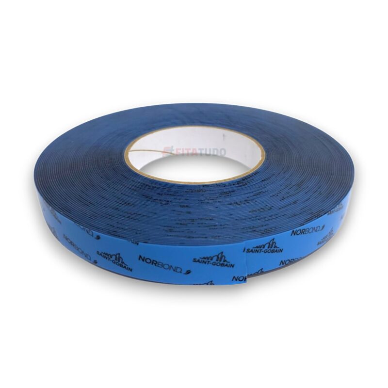 Fita Dupla Face Massa Acrílica Saint-Gobain 5mm a 19mm x 20m
