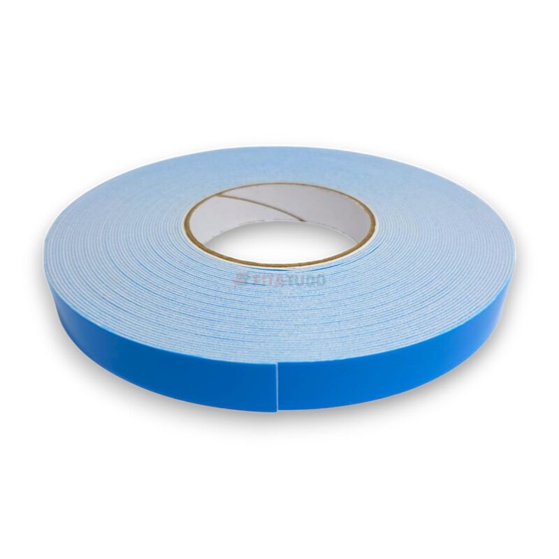 Fita Dupla Face Espuma Liner Azul 19mm x 20m