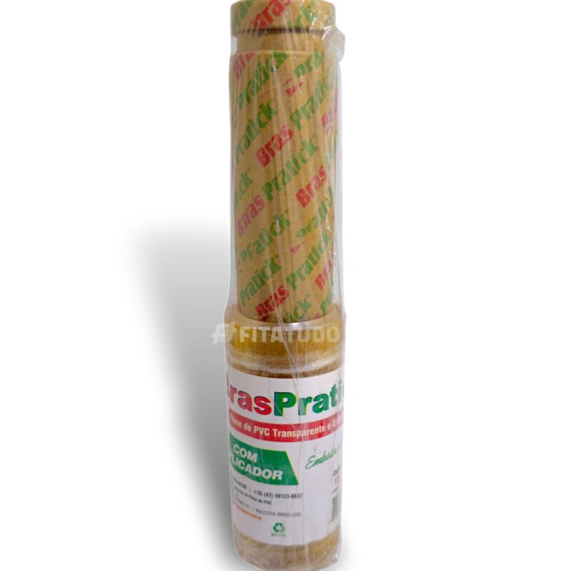 Filme PVC Alimentar Braspratick com Aplicador - 12cm x 60cm