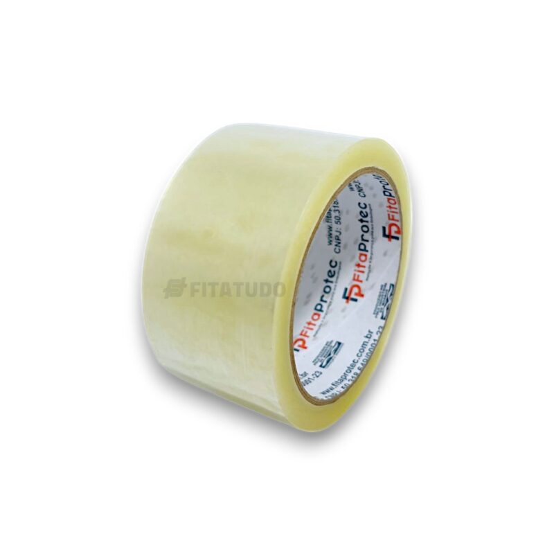 Fita Adesiva Acrílica Transparente - 12mm a 48mm - 40 Micras