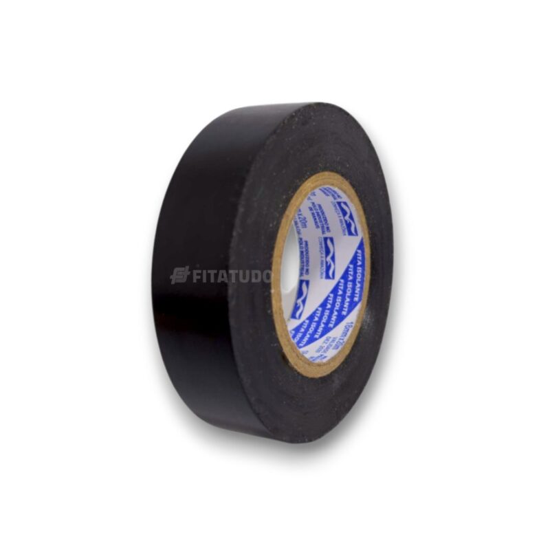Fita Isolante Preta - 18mm x 10m ou 20m