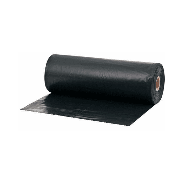 Lona Plástica Preta Bobina 4m x 50m ou 100m